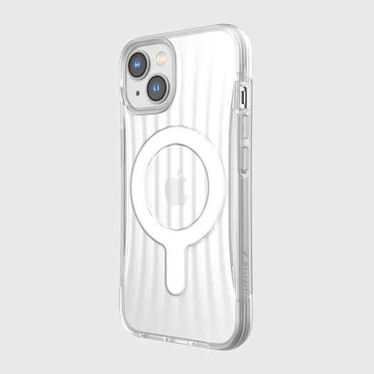 X-Doria Raptic Clutch MagSafe Back Cover Plastic / Silicone Transparent (iPhone 14)