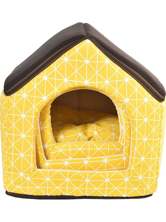 Pet Camelot Малка къща за Куче Жълт 45x45см.