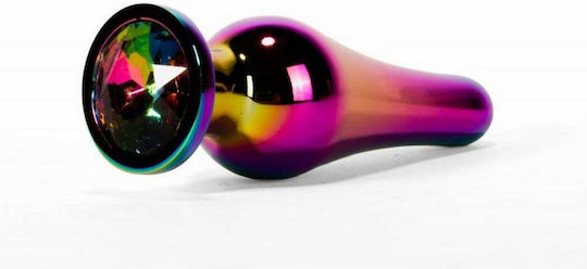 X-Men Secret Shine Metal Анална тапа Small Rainbow