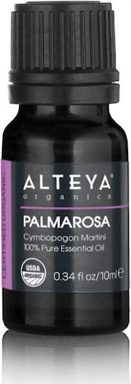 Alteya Organics Palmarosa Essential Βιολογικό Αιθέριο Έλαιο Palmarosa 10ml