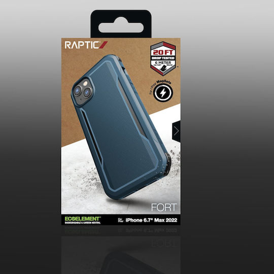 Raptic Fort MagSafe Back Cover Πλαστικό Μπλε (iPhone 14 Plus)