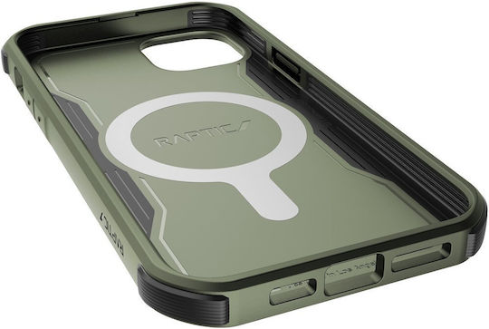 Raptic Fort MagSafe Back Cover Πλαστικό Πράσινο (iPhone 14 Plus)