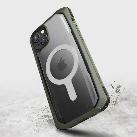 Raptic Secure MagSafe Back Cover Πλαστικό Πράσινο (iPhone 14)