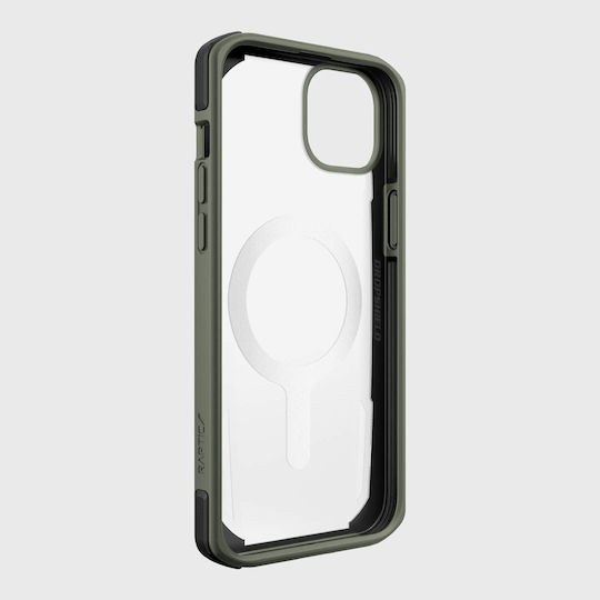 Raptic Secure MagSafe Back Cover Πλαστικό Πράσινο (iPhone 14)
