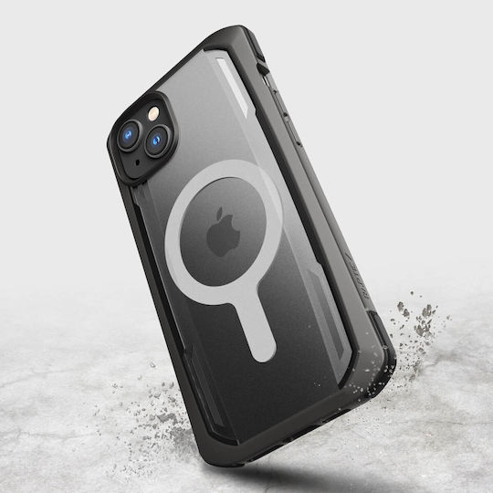 X-Doria Raptic Secure MagSafe Back Cover Πλαστικό Μαύρο (iPhone 14 Plus)
