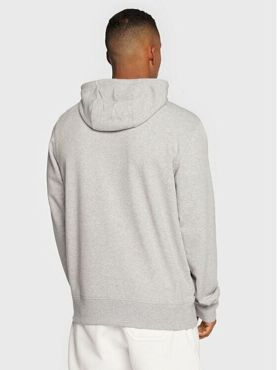 Herren Sweatshirt mit Kapuze Schwarz