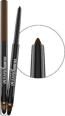 Bellaoggi Eye Matic Precise Long Lasting Matte Waterproof Eye Pencil 003 Chocolate