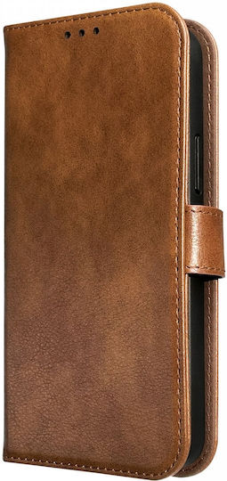 Rosso Element Wallet Δερματίνης Καφέ (iPhone 14 Plus)