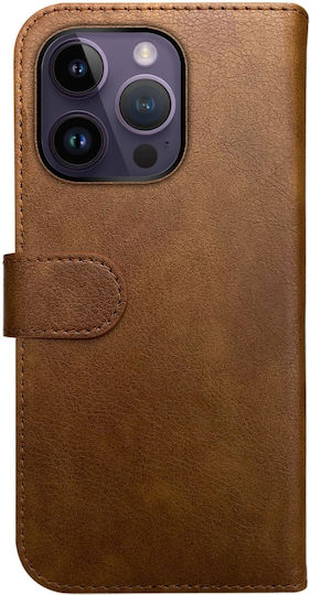 Rosso Element Wallet Δερματίνης Καφέ (iPhone 14 Pro)