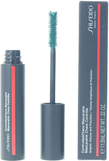 Shiseido Controlled Chaos MascaraInk Mascara for volume & Length Green 11.5ml