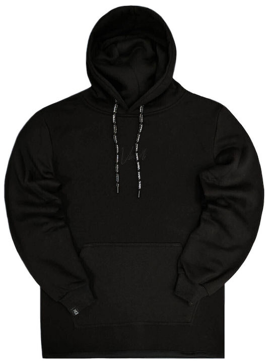 Limited Edition Φούτερ με Κουκούλα Μαύρο