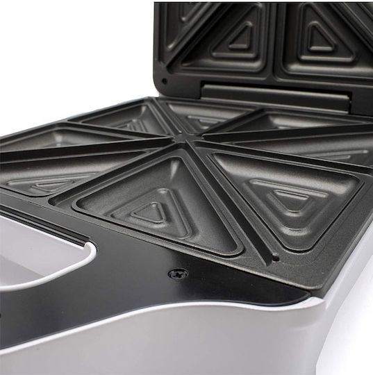 MPM Sandwich Maker for for 2 Sandwiches Sandwiches 1600W White
