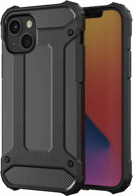 Forcell Armor Silicone Back Cover Durable Black (iPhone 14 Pro)