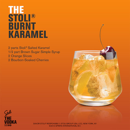 Stolichnaya Βότκα Salted Caramel 40% 700ml
