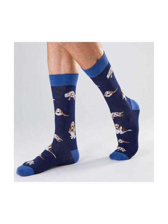 BESOCKS SOCKS BEBASSET-BLUE