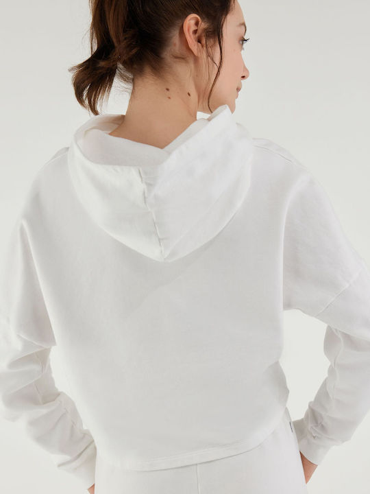 Freddy Sweatshirt White with Hood