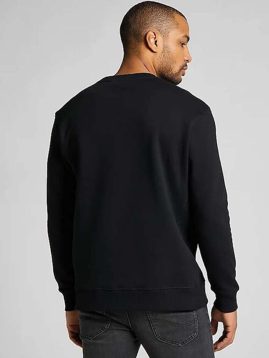 Plain Sweatshirt Schwarz