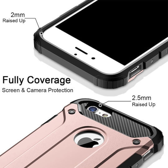 Sonique Heavy Armor Задна корица Силикон 2мм Розово злато (Galaxy A33 5G)