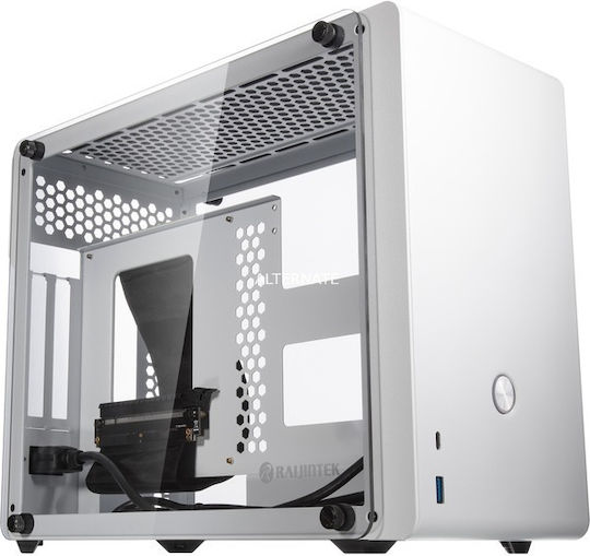 Raijintek Ophion Evo Gaming Mini-Turm Computergehäuse Weiß