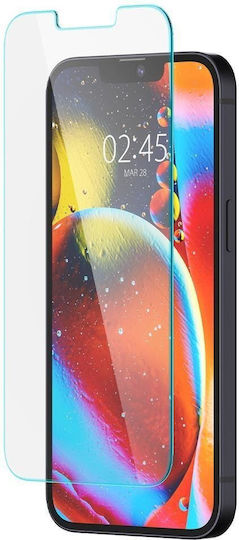 Spigen Glass.tR Ez Fit Full Glue Full Face Tempered Glass (iPhone 17e / 16e / 14 / 13 / 13 Pro)