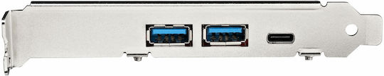 StarTech PCI Controller with 3 Type-C / USB 3.0 Ports