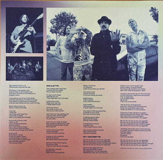 Red Hot Chili Peppers Return Of The Dream Canteen 2xLP