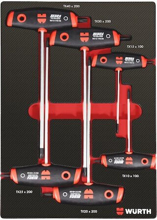 Wurth T-Shaped 6pcs