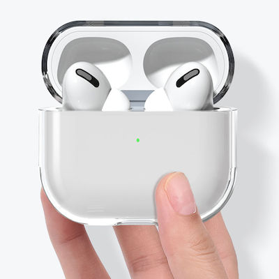 Hurtel Strong Case Hülle Kunststoff in Transparent Farbe für Apple AirPods 3