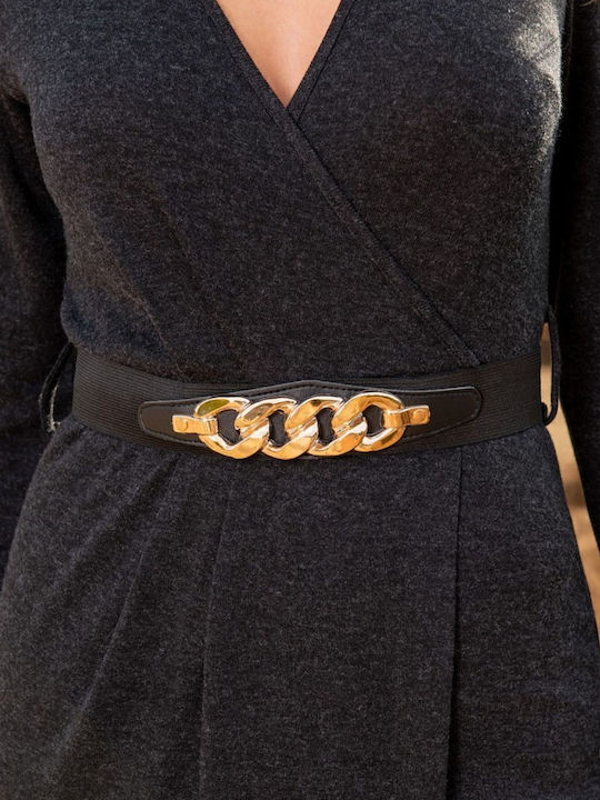 Mini Evening Dress Wrap Black