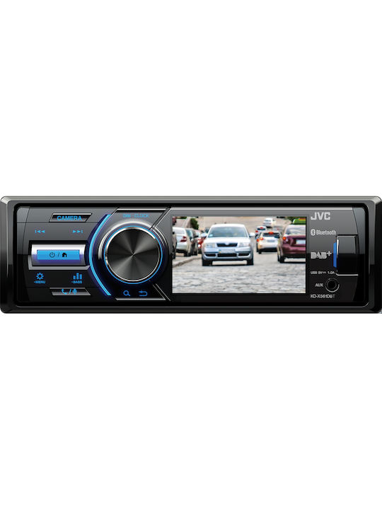 JVC Car Audio System 1DIN (Bluetooth/USB) with Detachable Panel