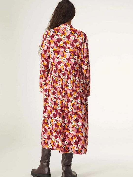 Compania Fantastica Midi Rochie cu cămașă Rochie Roz
