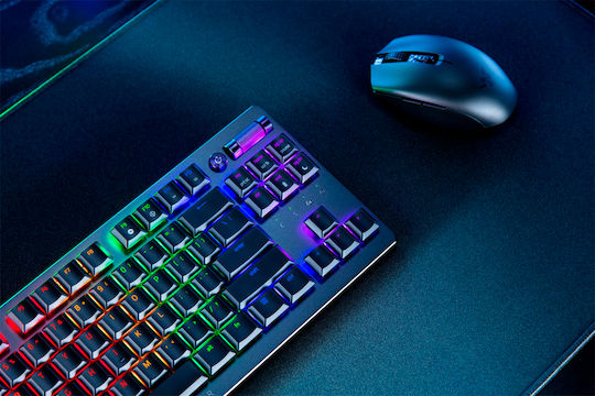 Razer DeathStalker V2 Pro TKL Wireless Optical Gaming Keyboard Tenkeyless with Razer Linear switches and RGB lighting (English US) Black
