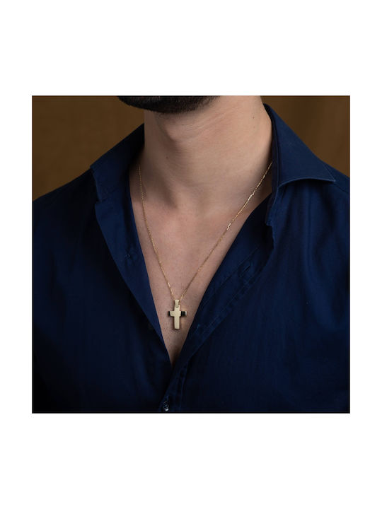 Val'oro Herren Gold Kreuz 14K