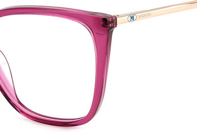 Missoni Eyeglass Frame Butterfly Pink MMI 0123 0T7