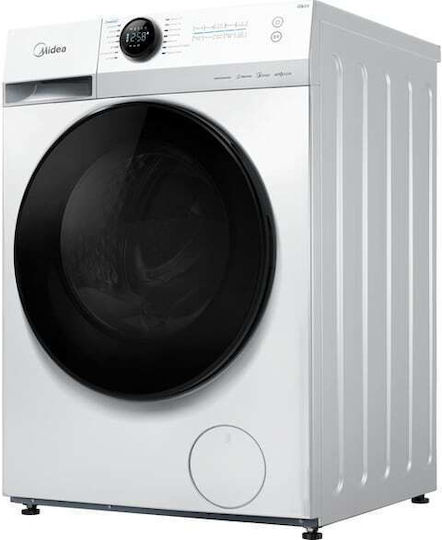 Midea Πλυντήριο Ρούχων 12kg 1400 Στροφών MF200W120WB/W-GR