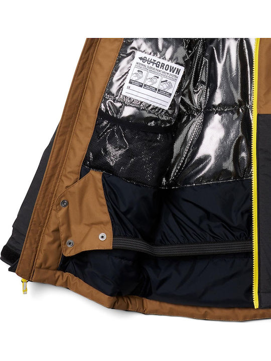 Kids' Sports Jacket Short with Hood Multicolour Alpine Action