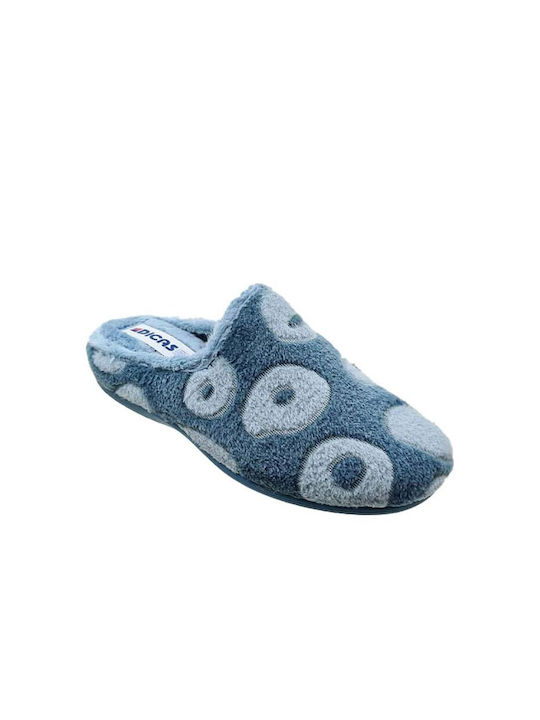 Dicas Women's Slipper In Light Blue Colour