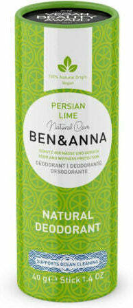 Ben & Anna Persian Lime Natural Deodorant Φυσικό Αποσμητικό σε Stick Χωρίς Αλουμίνιο 40gr