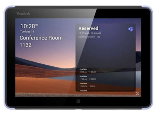 Yealink Meeting Room Controller for Conference System Roompanel-Teams Compatible with Microsoft Teams