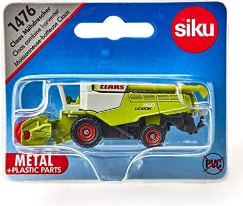 Siku Claas Harvester Комбайн Мащаб 1:50 Селскостопанска за 3+ Години