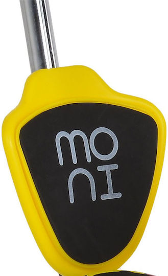 Moni Kids Scooter Lollipop 3-Wheel with Seat for 2+ Years Yellow