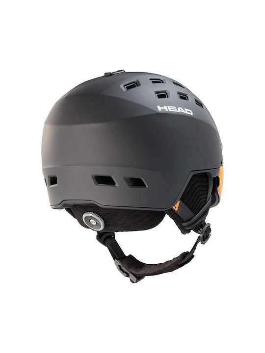 Head Radar 5K Pola Ski & Snowboard Helm in Schwarz Farbe
