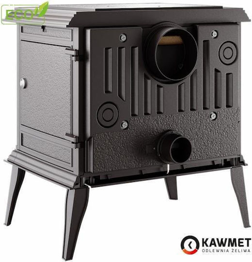 Kawmet Premium Athena S12 Eco Cast Iron Wood Stove 12.3kW Black