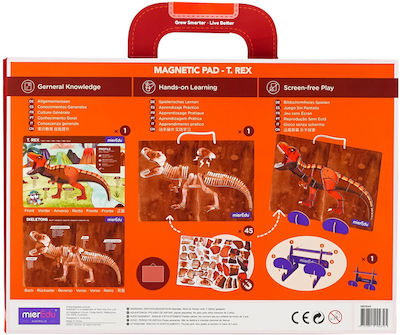 Mieredu Магнитна построителна игра Τυραννόσαυρος за деца на възраст 3++ години