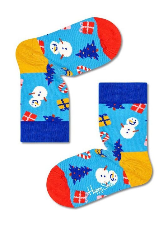 Happy Socks Șosete pentru Copii Înălțime până la genunchi Multicolore 2 Perechi