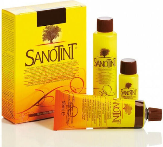 Sanotint Vopsea Clasică De Păr Fără Amoniac 21 Roșu Închis Afine 125ml
