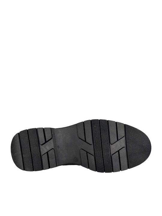 Piele Negru Ghete Chelsea Anatomic