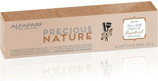 Alfaparf Milano Professional Precious Nature Cool Browns Βαφή Μαλλιών Χωρίς Αμμωνία 7.1 Medium Ash Blond 60ml