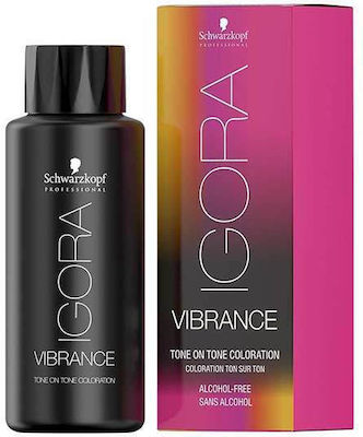 Schwarzkopf Igora Vibrance Ammonia Free Temporary Dye no Ammonia 7-5 Blonde Medium Gold 60ml