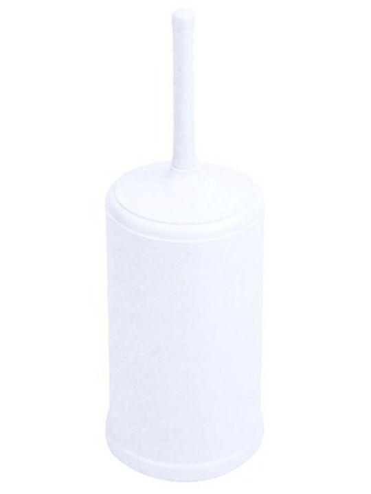 TechnoSet Plastic Toilet Brush White